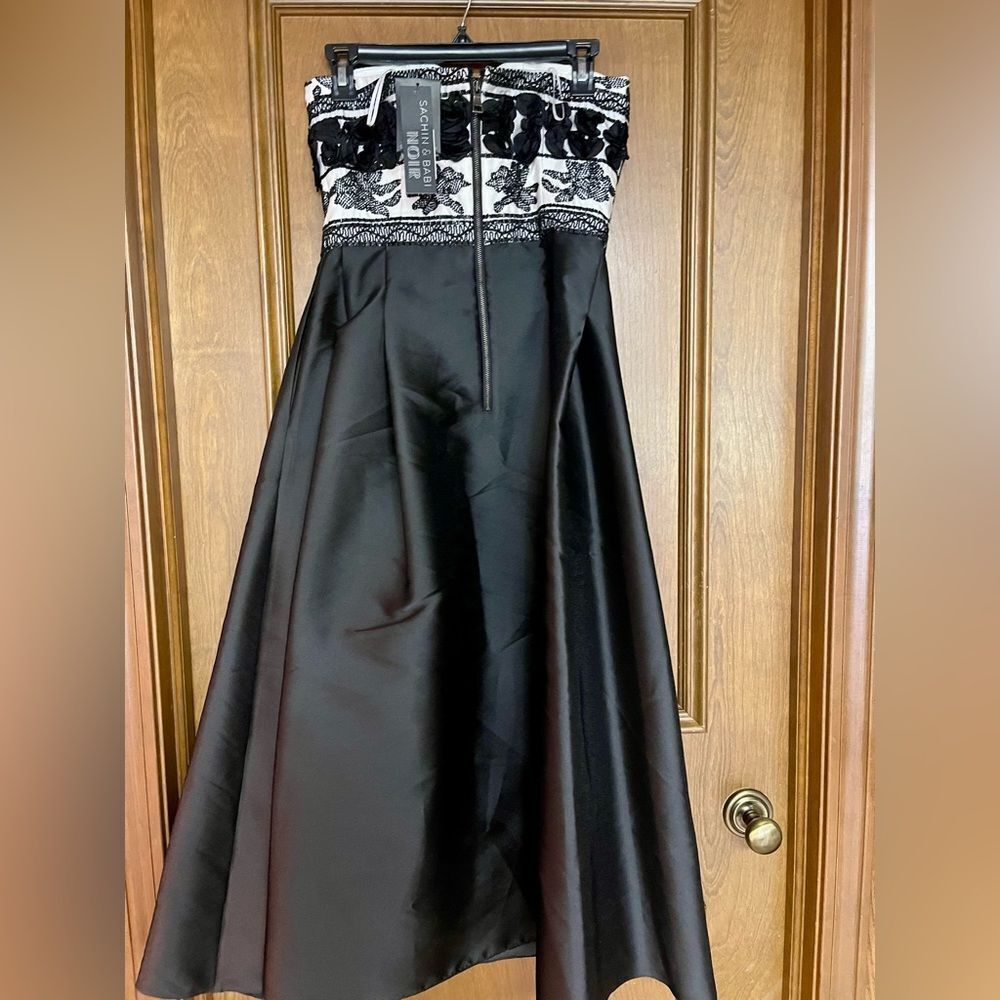 Sachin + Babi Black High-Low Maxi dress